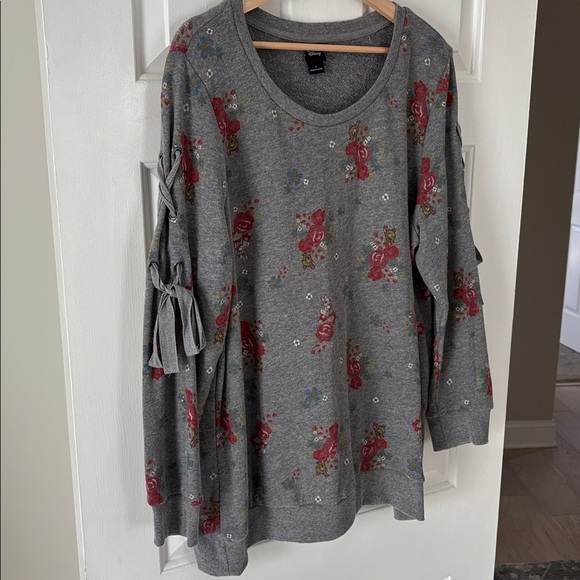 Torrid x Disney Bambi Gray Sweatshirt, 2X Plus - Picture 3 of 9